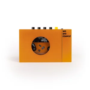 Baladeur cassette bluetooth We Are Rewind WE-001 Orange
