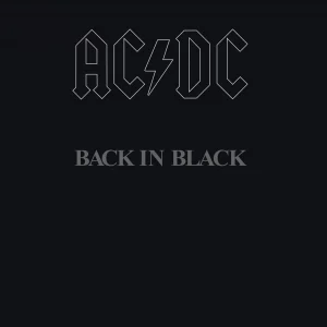 Pochette album AC DC - Back in Black