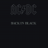 Pochette album AC DC - Back in Black