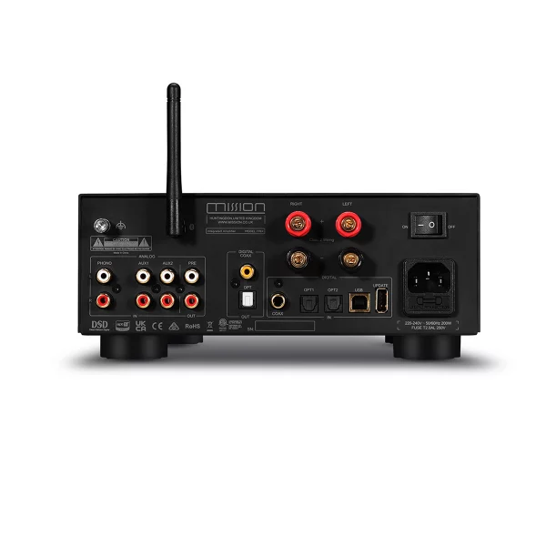 Amplificateur intégré hifi Mission 778X noir