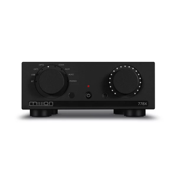 Amplificateur intégré hifi Mission 778X noir