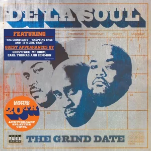 De La Soul "The Grind Date" 20th anniversary edition pochette vinyle