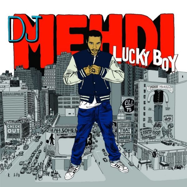 dj-medhi-lucky-boy-album-cover-01 Pochette de l'album "Lucky Boy" de DJ Medhi chez Ed Banger Records